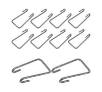 LIFKICH Crochet de Fixation Assurant Stabilité Renforcée en Métal 10 Pièces Accessoire Solide pour Canapé Modulable pour Assemblage de Meubles et Remplacement de Canapés Modulables