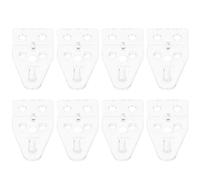 LIFKICH Crochets pour Store Vénitien en Plastique 8pcs, Accessoires Faciles à Utiliser pour Inclinaison et Fixation, Adaptés pour Fenêtres et Stores Vénitiens