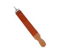 LIFKICH Cuir de Rasoir à Double Sangle pour Affûtage Bande de Cuir de Vache pour Affûteur Lame Rasoir avec Boucle Pratique pour Suspendre pour Affûtage et Lissage Final