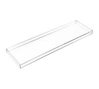 LIFKICH de Clavier Réutilisable et Résistante la Poussière en Acrylique Transparent Arrondis pour Clavier Mécanique et Bureautique