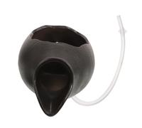 LIFKICH Distributeur Eau Jarre Céramique pour Aquarium Fontaine Décorative à Circulation Eau pour Jardin Et Intérieur Accessoire Éco-Responsable pour Environnement Paisible