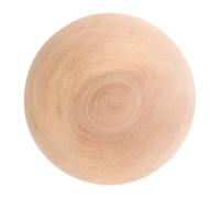 LIFKICH Embouts de Tringle à Rideaux en Bois Brut Décoratifs, Finition Rustique Classique, Diamètre 10cm, pour Projets de Décoration Intérieure