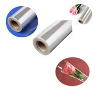 LIFKICH Film Cellophane Transparent Mil pour Emballage de Paniers de Fleurs et Bouquets Fleuriste Résistant et Protecteur pour Artisanat et Cadeaux