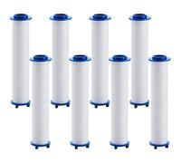 LIFKICH Filtres de Remplaçables en Coton Pp Blanc Piège Impuretés Efficacement Lot de 8 Filtre Professionnel Facile à Laver pour Maison
