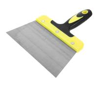 LIFKICH Grattoir à Déjections d'oiseaux Acier Inoxydable Tête Large 20Cm Manche Antidérapant pour Nettoyage Fond de Cage et Surfaces Multiples Facile à Nettoyer