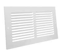 LIFKICH Grille de Ventilation Murale et Design Moderne en Métal Blanche 35x20 Cm Filtre en Maille, Installation Facile Entretien Simple pour Bureau et Plafond