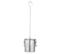 LIFKICH Infuseur à Épices en Acier Inoxydable Argenté Passoire à Boules pour Soupe, Filtre à Assaisonnement Solide Cuisine et Casseroles