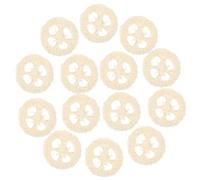 LIFKICH Jouets à Mâcher Lot de 20 Pièces pour Hamster Beige en Loofah Forme Créative, pour Attirer L'attention et Réduire Comportements Destructeurs