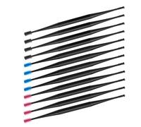 LIFKICH Kit 12pcs D'outils Spiralés en Silicone pour Retirer le Cérumen, Cuillère à Oreille Portable Brosse, du Risque de Blessure pour Usage à Domicile Bureau