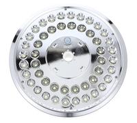 LIFKICH Lampe Solaire pour Mât de Drapeau Extérieure Accessoire de Camping Lumière Blanche LED Kit D’Éclairage pour Tente et Parasol