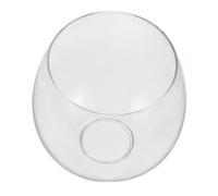 LIFKICH Lampshade Verre Main Borosilicate Haute Résistance Abat Jour Globe Clair pour Lustres et Appliques Murales Éclairage Doux