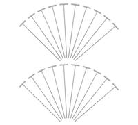 LIFKICH Lot de 20 Portes à Pigeon en Fer Entrée Unidirectionnelle pour Cage à Pigeons des Blessures Tiges Robustes pour Usage Solide