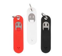 LIFKICH Lot de 3 Outils D'extraction de Puce Sim en Silicone Anti-Perte, avec Broche Blanche, Rouge et Noire, Compatible Smartphone et Tablette, Accessoire Pratique pour Éjecteur de Carte