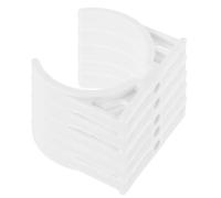 LIFKICH Lot de 5 Clips de Fixation pour Boîtier Membrane, Clips Petits en Plastique pour Filtre à Eau, Support Cartouche Filtrante T33, Accessoires Purificateur d'Eau, Installation Facile