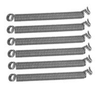 LIFKICH Lot de 6 Anneaux de Retenue Métalliques à Ressort pour Joint de Porte de Lave-linge à Chargement Frontal, Compatibles Universellement, Fixation Stable et Étanchéité Renforcée,