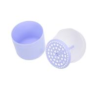 LIFKICH Machine à Mousse Portable pour Visage en Pp Bleu Design Pratique et Compact Gobelet Doseur pour Gel Moussant Visage et Nettoyant