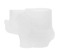 LIFKICH Moule en Silicone D'éléphant pour DIY, Facile à Utiliser Odeur, Rangement D'éponges à Maquillage Lors de Créations Artisanales
