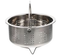 LIFKICH Panier à Vapeur en Acier Inoxydable Rond pour Cuisson Riz et Légumes, Design Spécial, Facile à Ranger, sans Saleté, Accessoire pour Cuiseur Vapeur