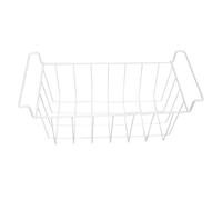 LIFKICH Panier Métallique Blanc pour Congélateur Coffre Design Multicouche, Installation Suspendue sans Outil, Organise Viandes et Glaçons, pour Rangement Maison