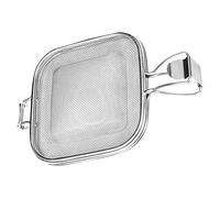 LIFKICH Pince de Cuisson en Acier Inoxydable Design Creux, Multi-usages, pour Barbecue et Support à Domestique, Bords Arrondis Pratiques