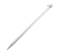 LIFKICH Piquet de Terre en Fer Massif Argenté 12mm X 300mm pour Clôture Électrique et Exploitation Agricole, Améliore L'efficacité Opérationnelle en Usage Extérieur