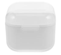 LIFKICH Plateau de Nettoyage Réutilisable en Plastique avec Bac Détachable pour Accessoires Nail Art et Têtes de Polissage, Idéal pour Soins des Ongles à Domicile et en Salon