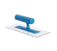 LIFKICH Platoir Enduit en Plastique Base Transparente et Poignée Confortable, Outil Unique pour Travaux de Finition Murale Élégante