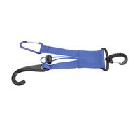 LIFKICH Porte-bâton de Baseball avec Clip, Polyester Bleu pour Équipement | Attache à Sangle et Crochet, Port Mains Dégagées, à Suspendre Robuste, pour Moufles et Clôtures Grillagées