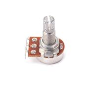 LIFKICH Potentiomètre de Guitare A100k 100k Ohm Long Arbre Courbé en Métal Robuste pour Remplacement Volume Tonalité Accessoires Guitare Électrique