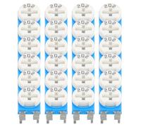 LIFKICH Potentiomètre Variable 2k Bleu pour Équipement Électronique, Film Carbone, Résistance Réglable, 6mm Micro-réglage, Pack de 30 Pièces pour Circuits Imprimés