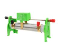 LIFKICH Rhéostat à Glissière 20ω 2a pour Laboratoire de Physique | Réglage Précis du Courant, Boîtier Métallique Bobiné, Bornes Robustes, Vert, pour Cours et Formation