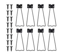 LIFKICH Support Arrière pour Cadre Photo Chevalet Métallique, 8 Supports et Vis Inclus, Adapté pour Cadres à Poser et Accroche Murale