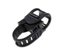 LIFKICH Support de Lampe Torche pour Vélo Réglable, Pince Guidon Noir | Silicone Antidérapant, Léger et Protecteur pour Guidon, Montage Rotatif, Usage Vtt et Cyclisme