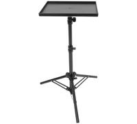 LIFKICH Support de Vidéoprojecteur et Ordinateur Portable sur Trépied Réglable, Plateau Robuste en ABS, Pieds Stables, Conçu pour Usage en Bureau Domicile