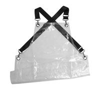 LIFKICH Tablier de Travail Transparent en Tpu pour Coiffeurs, Tablier Réglable Résistant à L'Huile, Adapté Jardinage la Cuisine pour Femmes et Hommes