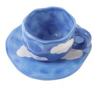 LIFKICH Tasse à Café en Céramique 201-300ml pour Bureau et Restaurant