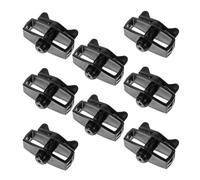 LIFKICH Tendeur de Câble Électrique en Métal Noir, Kit de 8 Tendeurs Robustes, Outil de Tension pour Clôtures de Jardin et Agricoles, Installation Solide et Facile