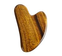 LIFKICH Tiger's Eye Gua Sha Massage Plate Scraping Board For Face Neck Body Skin Rejuvenation Tool For Women Practical Relief Scraper
