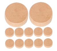 LIFKICH Trombone Water Key Corks Spit Valve Pads, 15 Pièces, Plastic, Khaki, Protects Internal Structure, For Music Practice, Maintenance, Beginners and Students