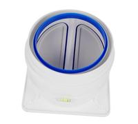 LIFKICH Vanne De Retour Silencieuse Pour Hotte De Cuisine Valve Anti-retour De Haute Sécurité Avec Système De Fuite Thermique Installation Facile Et Pour Évacuation Des Fumes