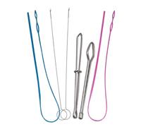 LIFKOME 1 Ensemble Set de Outils Enfile Corde Inoxydable pour DIY Équipement de Couture Pratique pour Remplacement de Cordon de Serrage Utilisation Facile pour Vêtements et Accessoires