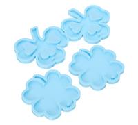 LIFKOME 1 Jeu Moule Silicone Pour Pendentif Époxy Pour Diy De Porte Clés Décorations Moule De Saint Patrick 3 Pièces