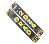 LIFKOME 1 Paire Bannière de Porte de Graduation Décorations Extérieures pour Remise de Diplômes Lot de Accessoires