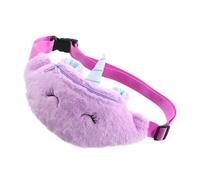 LIFKOME 1 Pc banane licorne sacs sacoche pour enfants à main licorne en peluche pochette enfant mode joli banane mignonne de poitrine de messager fille Violet,mauve