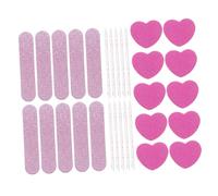 LIFKOME 10 ensembles Kit de Manucure avec Blocs Polissoirs Multifonctions et Éponges Nail Buffer pour Lissage Précis et Sécurité DIY Nails