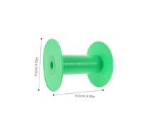 LIFKOME 10 Pièces Bobines Plastique Vertes pour Fil Organiseur de Ruban Bobines de Tissage pour Couture et Broderie DIY Compatibles avec Plusieurs Machines à Coudre