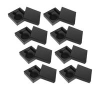 LIFKOME 10 Pièces Boîte de Rangement Carton pour Montre de Poche Organisateur Portable Léger Étui de Sécurité pour Collection de Montres Boîte Carrée pour Voyages et Cadeaux