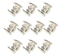 LIFKOME 10 Pièces Bouchon de Flacon de Parfum, Bouchon de Trophée F61, Plastique Or, Étanche, sans Bavures, pour Bouteilles en Verre et Flacons Pulvérisateurs, Usage Professionnel et DIY