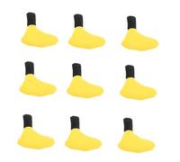 LIFKOME 10 Pièces Canard Peluche Jaunes Accessoires pour Poupée Rembourrée de Corps Doux Résistantes et Détachables pour Jouets