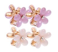 LIFKOME 10 Pièces épingle à cheveux en cristal accessoires de cheveux pour femmes pinces à cheveux Extraits agrafe pince à cheveux pour les filles petite griffe de cheveux Alliage de zinc